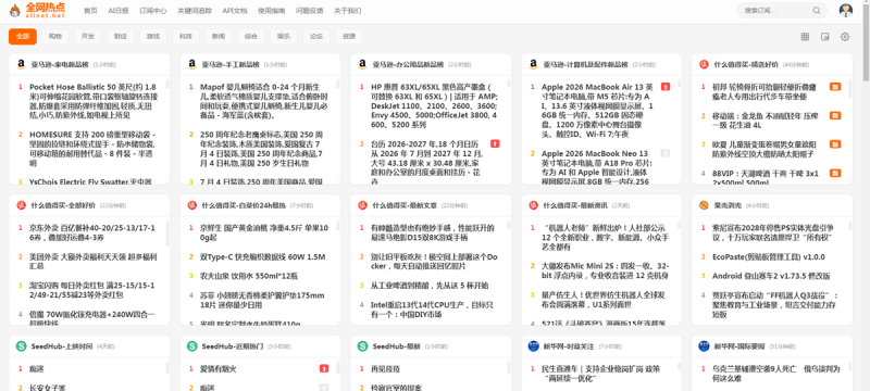图片[2]-全网热点：1000多个信息源实时盯着，热门资讯自动分类，想看啥自己订阅就行-玉豆分享